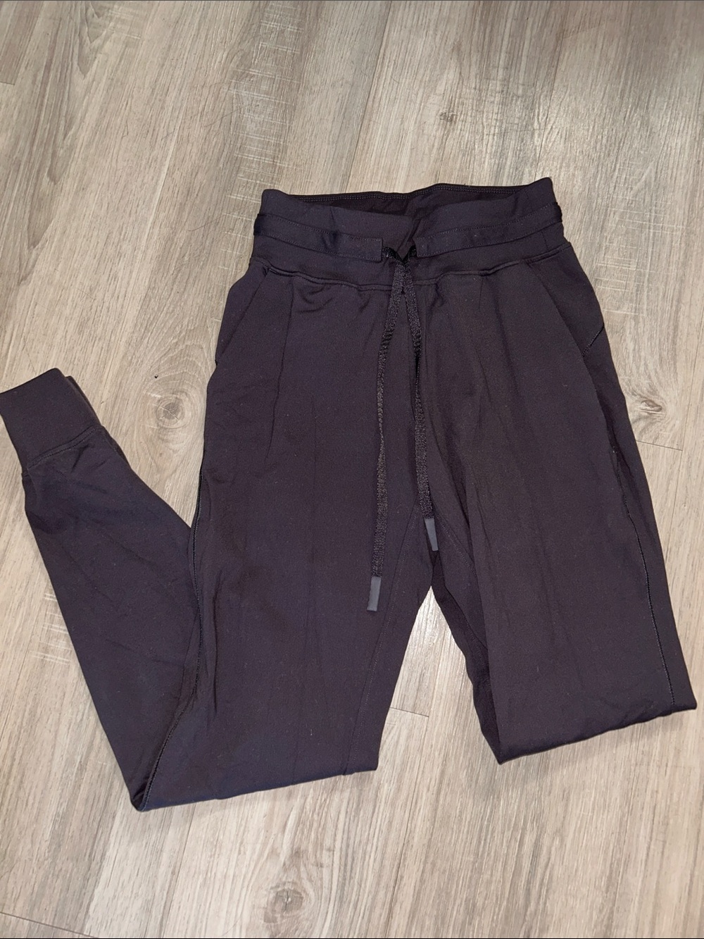 Grey Drawstring Jogger Pants